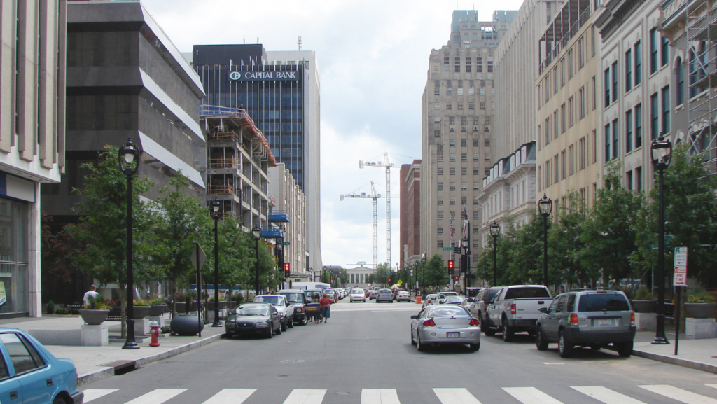 FayettevilleStreet-Before Fayetteville Street, Raleigh, NC before photo