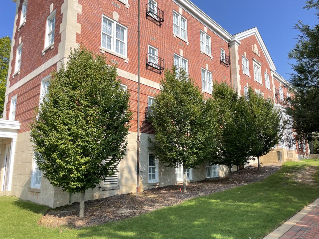 Auburn University – Little Residence Hall – Auburn, AL – Palisade – After Photo Auburn University - Little Residence Hall - Auburn, AL - Palisade - After Photo