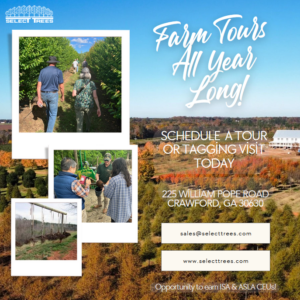 Select Trees Farm Tour infographic